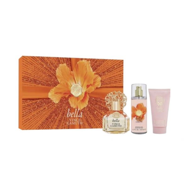 Set Bella 3 Pcs (3.4 oz EDP + SG + Mist) For Women