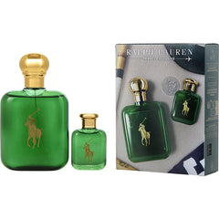 Travel Set Polo 2 Pcs (4 oz EDT + Mini) For Men