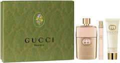 Set Gucci Guilty 3 Pcs (3.0 oz + BL + Mini) Pour Femme