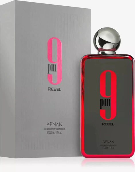 Afnan 9Pm Rebel 3.4 oz EDP | The Collection Perfumes