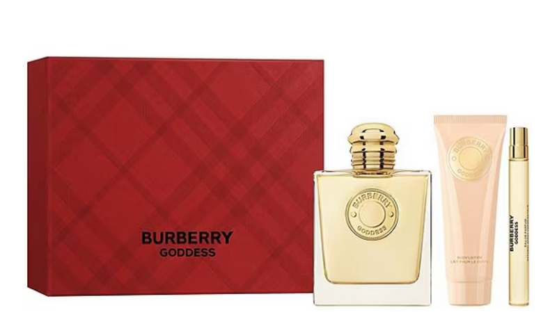 Set Burberry Goddess 3 Pcs (3.3 oz EDP + BL + Mini)