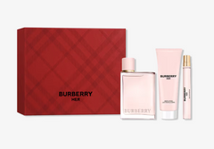 Set Burberry Her 3 Pcs (3.3 oz EDP +BL Mini)