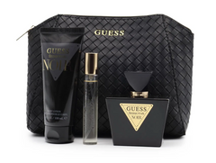 Set Guess Seductive Noir 4 Pcs (2.5 oz EDT + BL + Mini + Pouch) For Women