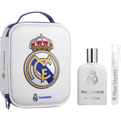 Zip Case Real Madrid (3.4 oz EDT + Mini) For Boys