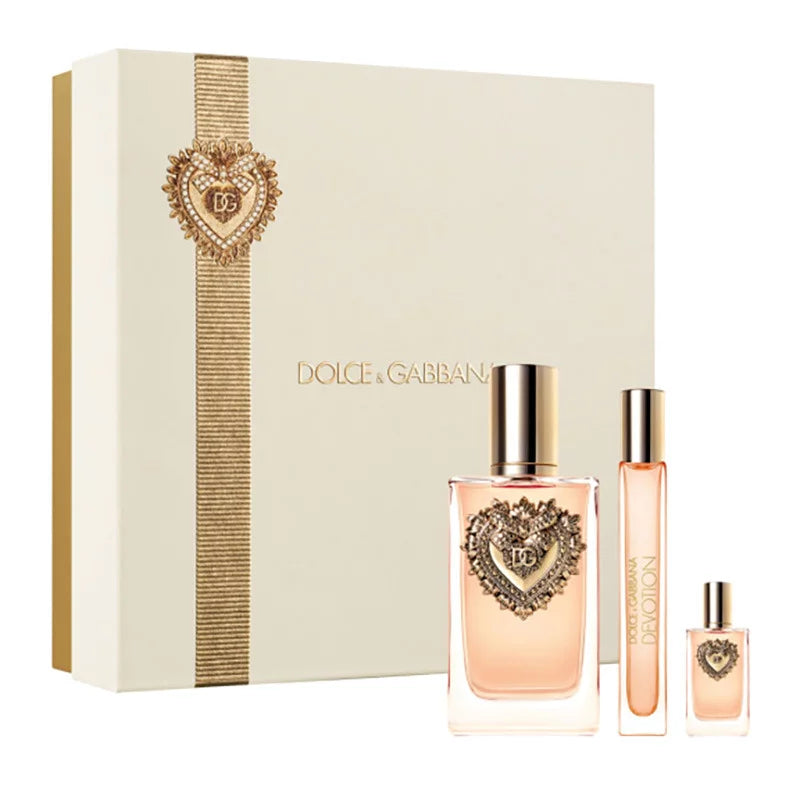 Set DG Devotion 3 Pcs (3.3 oz EDP + 10 ml + 5 ml) For Women