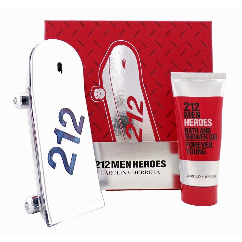 Set 212 Heroes 2 Pcs (3.0 oz EDT + SG) For Men