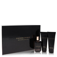 Set Unforgivable 3 Pcs (4.2 oz EDT + AS + SG) For Men