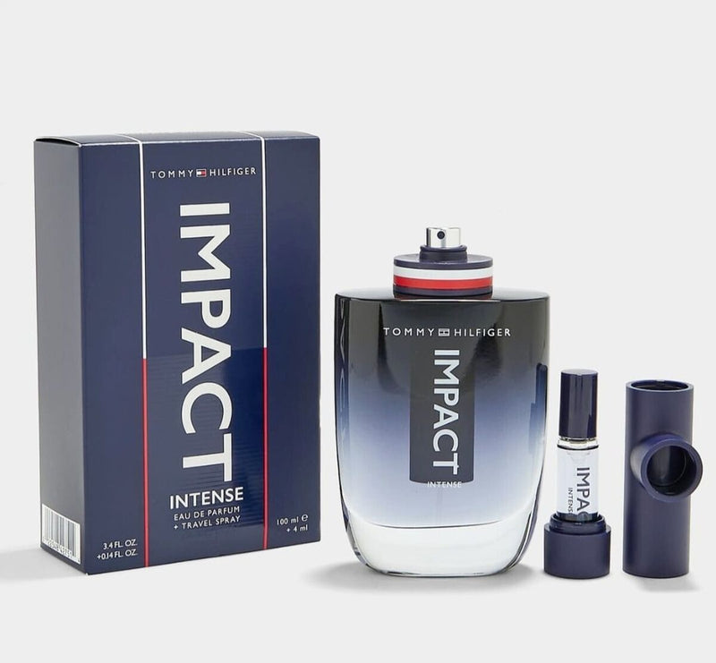 Tommy Impact Intense 2 Pcs (3.4 oz + Travel Spray)  For Men