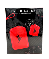 Travel Set Polo Red 2 Pcs (4.2 oz EDT + Mini) For Men