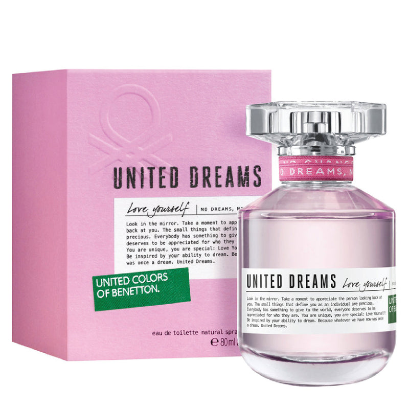Benetton United Dreams Love Yourself 2.7 oz EDT For Women