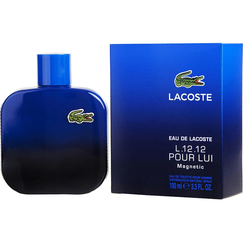 Lacoste Pour Lui Magnetic 3.3 oz EDT For Men The Collection Perfumes