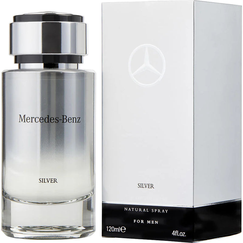 Mercedes Benz Silver 4.0 oz EDT For Men