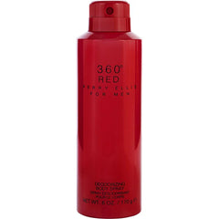 Body Spray 360 Red 6 oz For Men